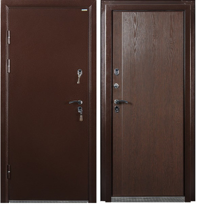 Дверь металлическая ТЕРМО 2066/880 R/L